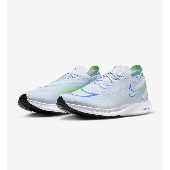 Nike Other - New men 4 women 5.5 Nike ZoomX Streakfly Grey Green Racer Blue DJ6566-006 Run